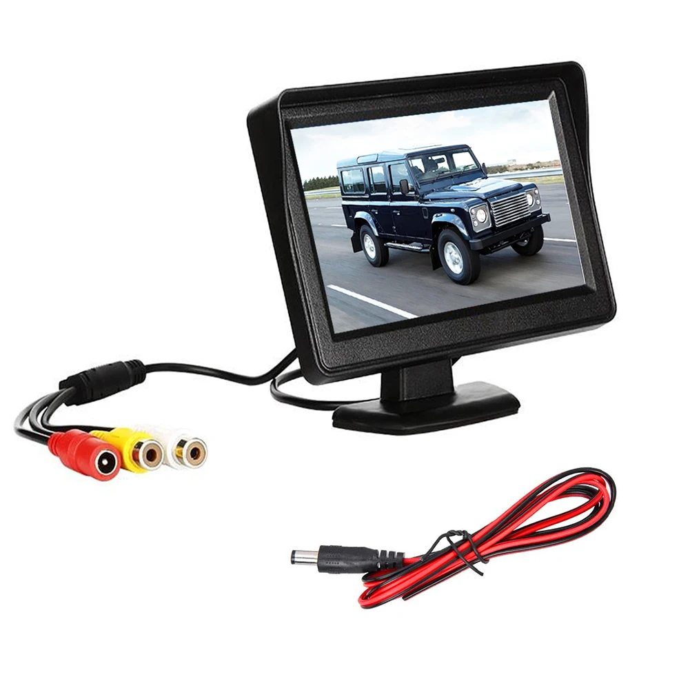 4.3 Inch TFT LCD Car Monitor Screen For Rear View Kit Reverse Parking Camera Dashboard Monitor AV1 / AV2 Video Input
4.3 Inch TFT LCD Car Monitor Screen For Rear View Kit Reverse Parking Camera Dashboard Monitor AV1 / AV2 Video Input