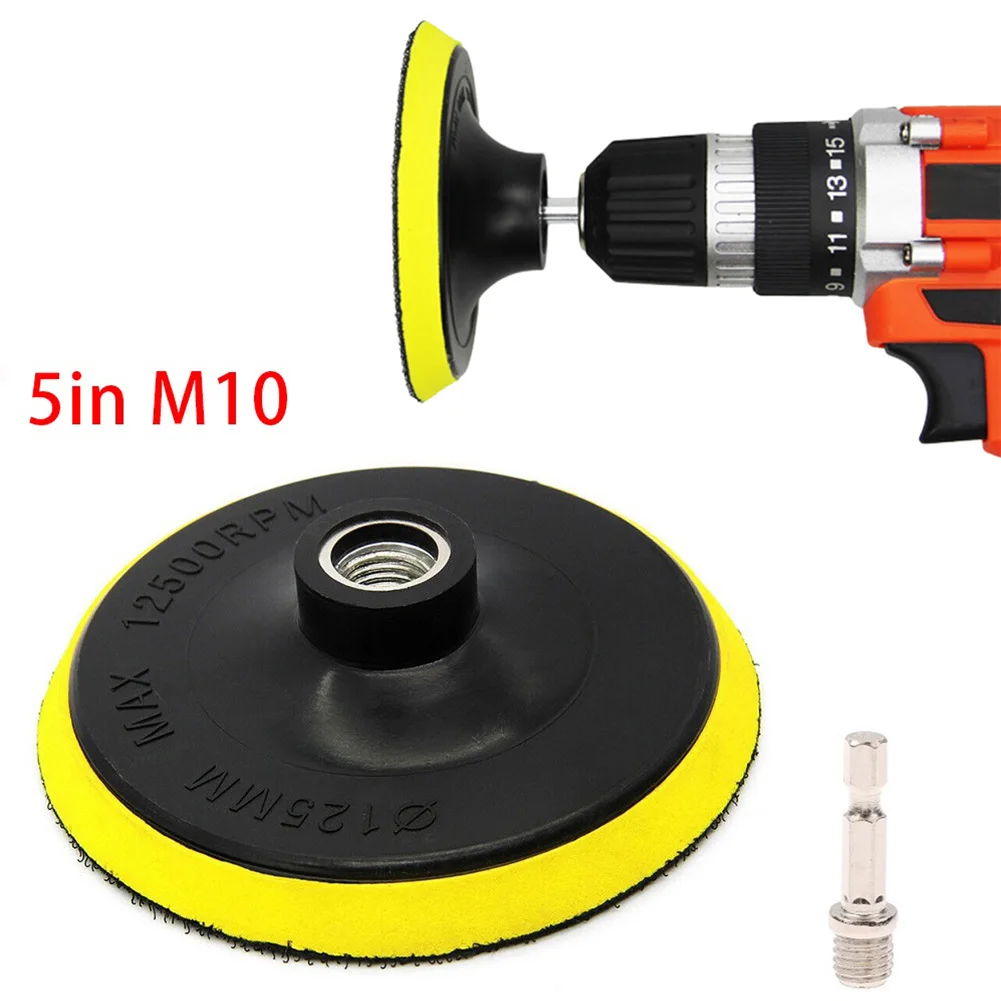 Professional Grade Buffing and Cleaning, 12500 RPM Max Speed, 5 Inch 125mm Hook and Loop Buffing Pad Rotary Backing Pad
Professional Grade Buffing and Cleaning, 12500 RPM Max Speed, 5 Inch 125mm Hook and Loop Buffing Pad Rotary Backing Pad