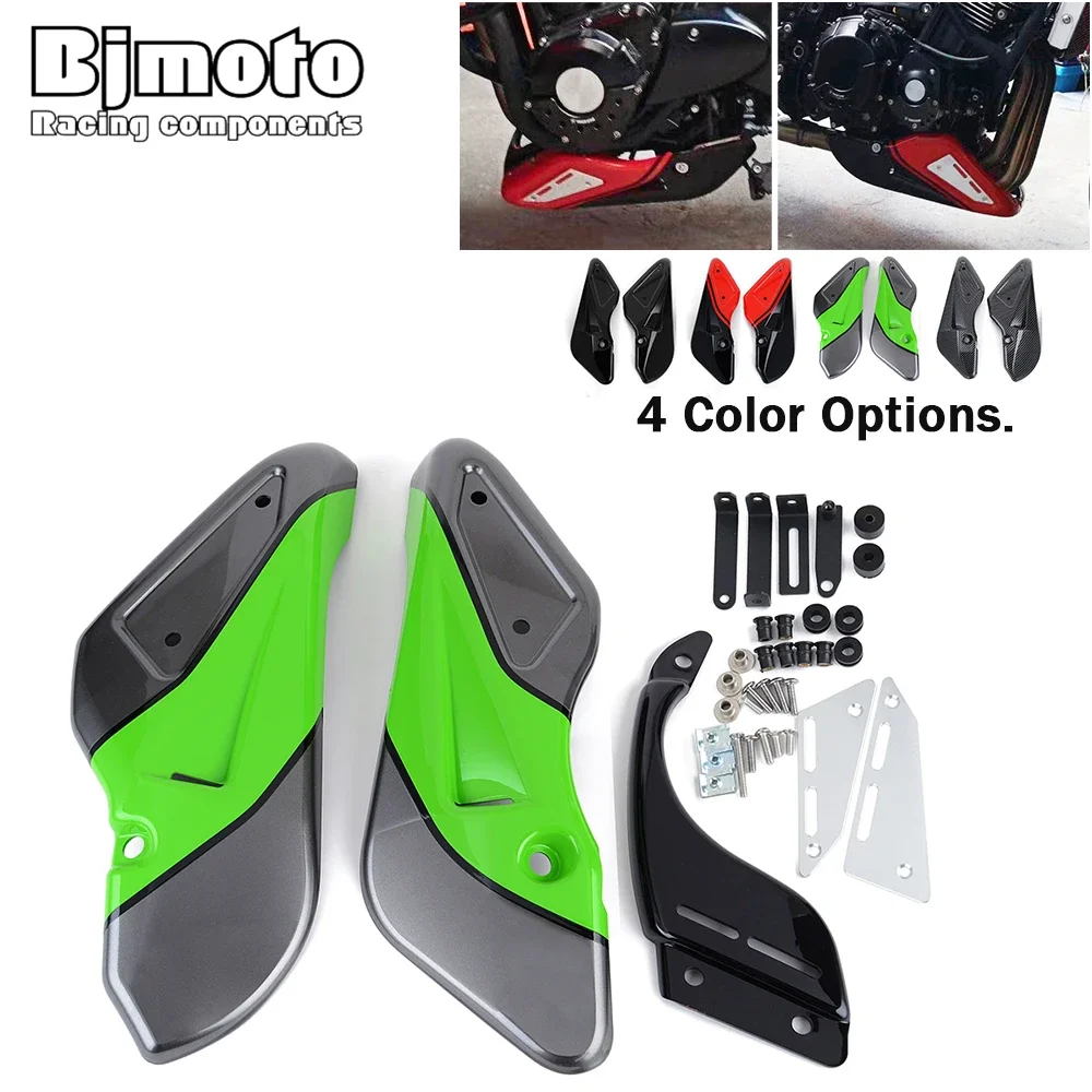

Motorcycle Bellypan Engine Chassis Shroud Fairing Exhaust Shield Guard Protection Cover For Kawasaki Z900RS Z900 RS 2018-2021