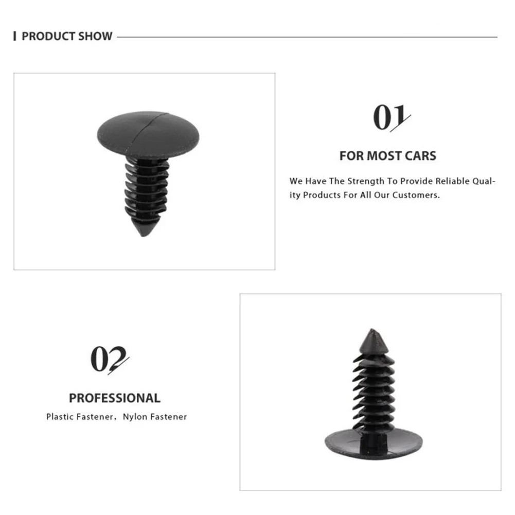 Door Cards Rivet Engine Covers Fastener Fender Hold Carpet Plastic Roof Lining Universal Wheel Arch Linings 100pcs
Door Cards Rivet Engine Covers Fastener Fender Hold Carpet Plastic Roof Lining Universal Wheel Arch Linings 100pcs