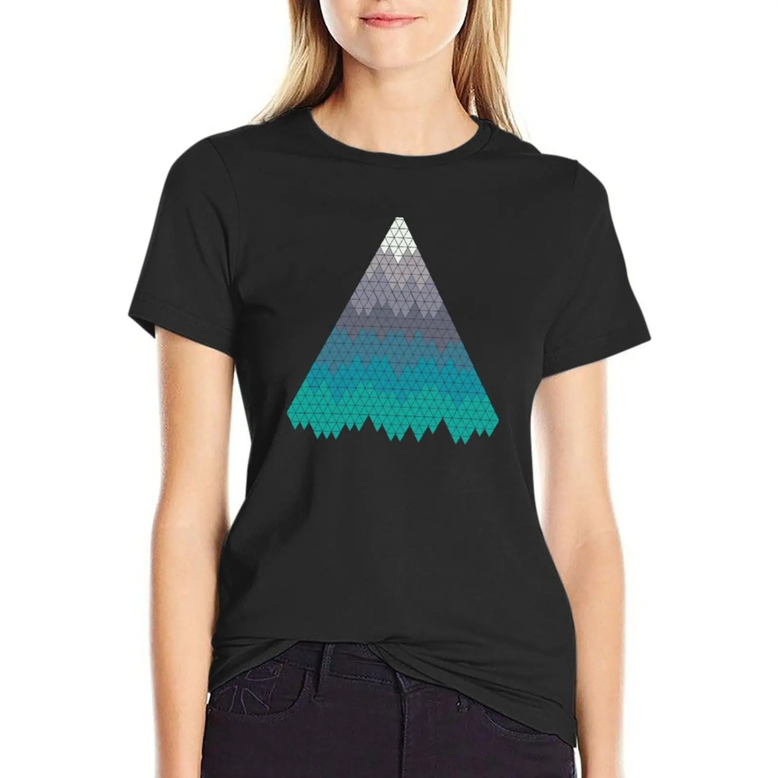 Many Mountains T-Shirt Women's summer blouses 2024 tops for Women 
Many Mountains T-Shirt Women's summer blouses 2024 tops for Women