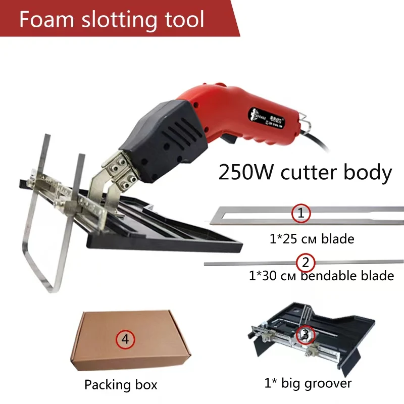 Professional Electric Foam 250W Cutter Polystyrene Styrofoam Knife Heat Wire EPS Knife Portable Styrofoam Cutting Tools EPE Cut
Professional Electric Foam 250W Cutter Polystyrene Styrofoam Knife Heat Wire EPS Knife Portable Styrofoam Cutting Tools EPE Cut