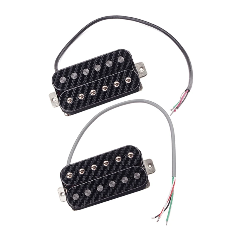 Dual Double Coil Humbucker Pickup Guitar Humbucker Pickups Guitar Pickup for Electric Guitar Black
Dual Double Coil Humbucker Pickup Guitar Humbucker Pickups Guitar Pickup for Electric Guitar Black