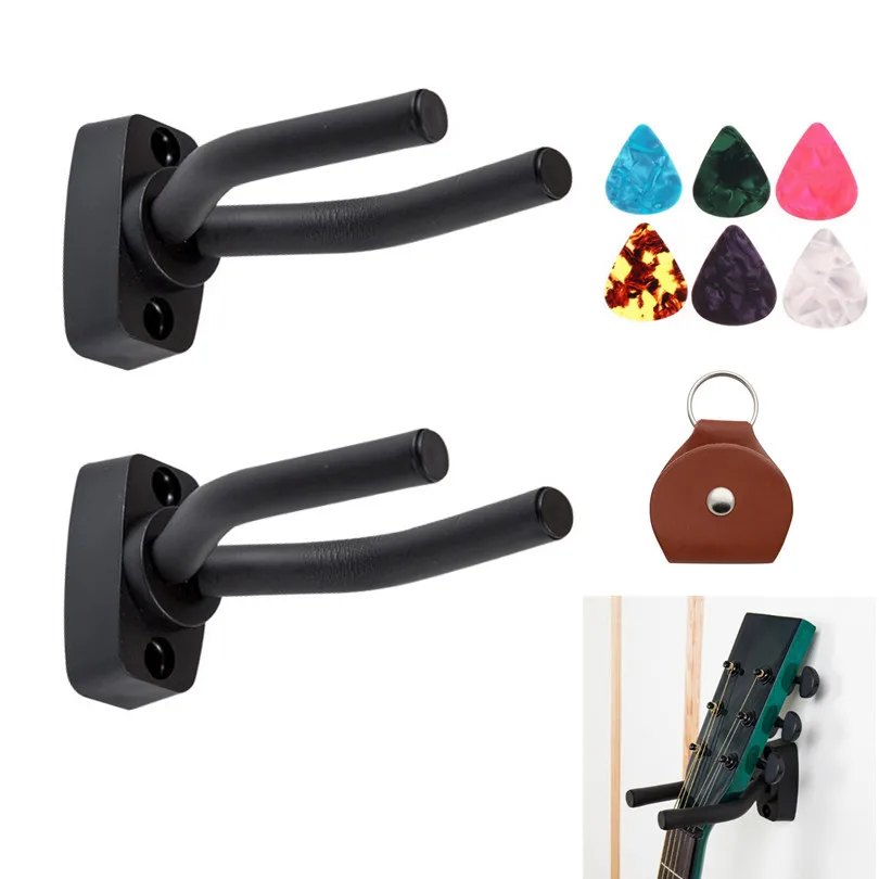 9pcs/set Wall Mount Guitar Hanger for Bass Violin Mandolin Ukulele Metal Soft Sponge Guitar Hook Holder Celluloid Guitar Picks
9pcs/set Wall Mount Guitar Hanger for Bass Violin Mandolin Ukulele Metal Soft Sponge Guitar Hook Holder Celluloid Guitar Picks