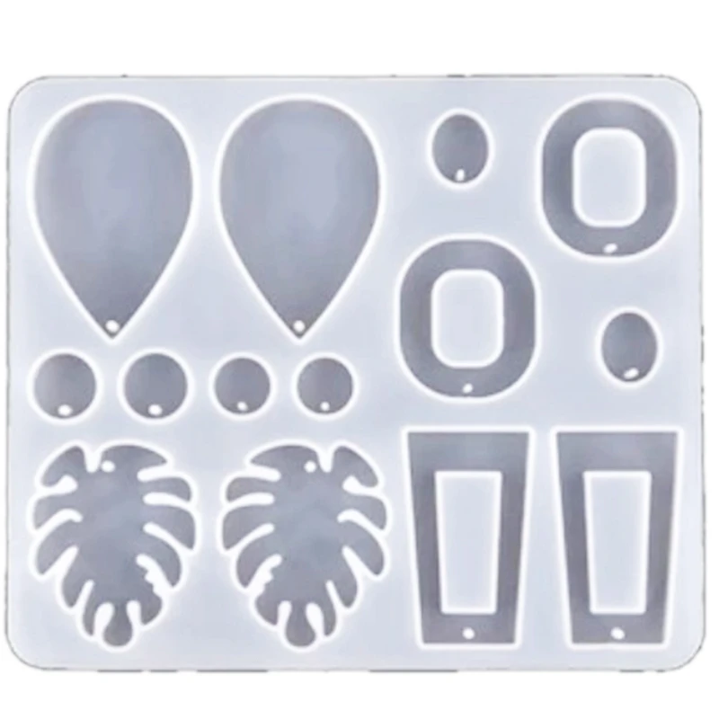 DIY Earring Resin Mold, Handmade Dangling Earring Silicone Mold, UV Epoxy Mold, Used For Jewelry Making Tools
DIY Earring Resin Mold, Handmade Dangling Earring Silicone Mold, UV Epoxy Mold, Used For Jewelry Making Tools