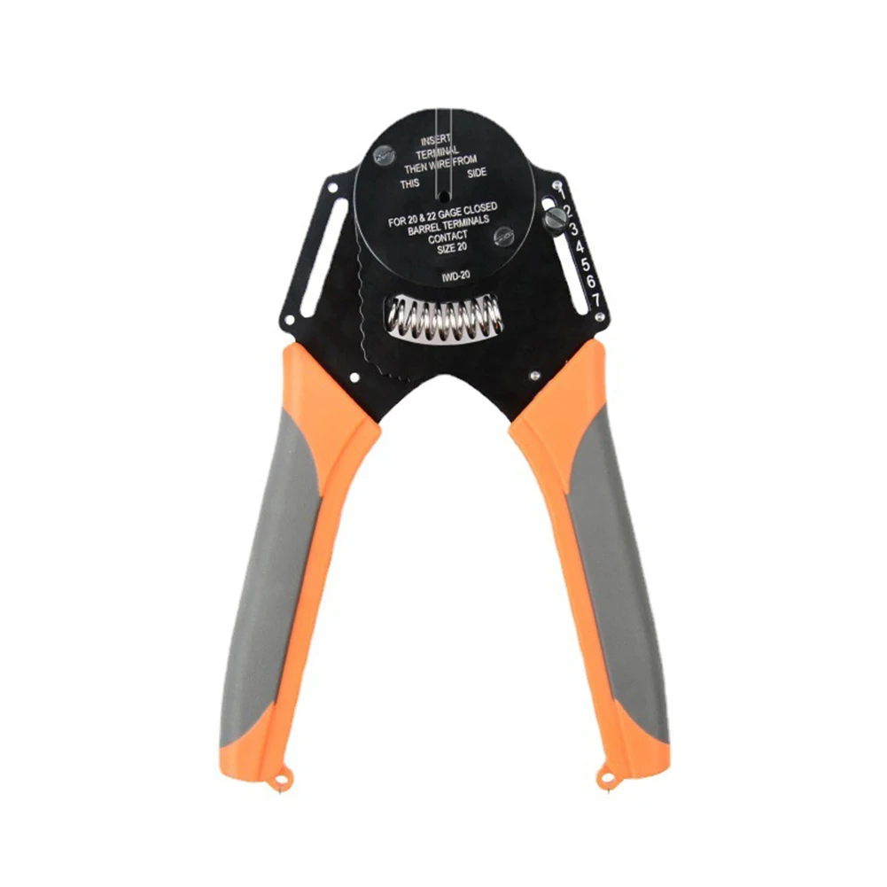 IWD-12 IWD-16 IWD-20 Connector Plier Adjustable Crimping Position Comfortable Grip Aviation Pin Crimping Plier
IWD-12 IWD-16 IWD-20 Connector Plier Adjustable Crimping Position Comfortable Grip Aviation Pin Crimping Plier