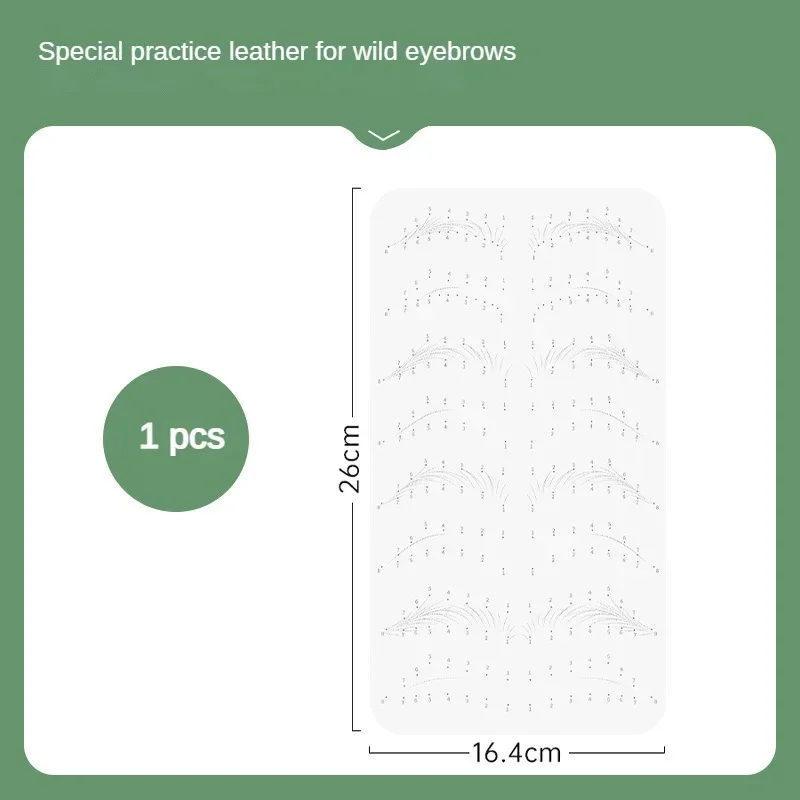 Semi-permanent wild Line Eyebrow Tattoo Practice Skin Eye Brow Training Skin Beginner Embroidery Silicone Simulated Tattoo Tools
Semi-permanent wild Line Eyebrow Tattoo Practice Skin Eye Brow Training Skin Beginner Embroidery Silicone Simulated Tattoo Tools