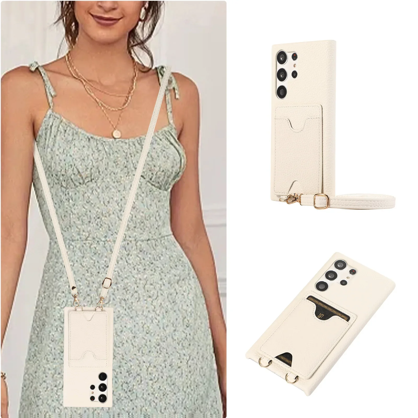 Wrist Strap With Card Holder Crossboby Phone Case for Samsung Galaxy S24 S22 Ultra Plus S23 FE A15 A25 A35 A55 A24 A34 A54 A14
Wrist Strap With Card Holder Crossboby Phone Case for Samsung Galaxy S24 S22 Ultra Plus S23 FE A15 A25 A35 A55 A24 A34 A54 A14