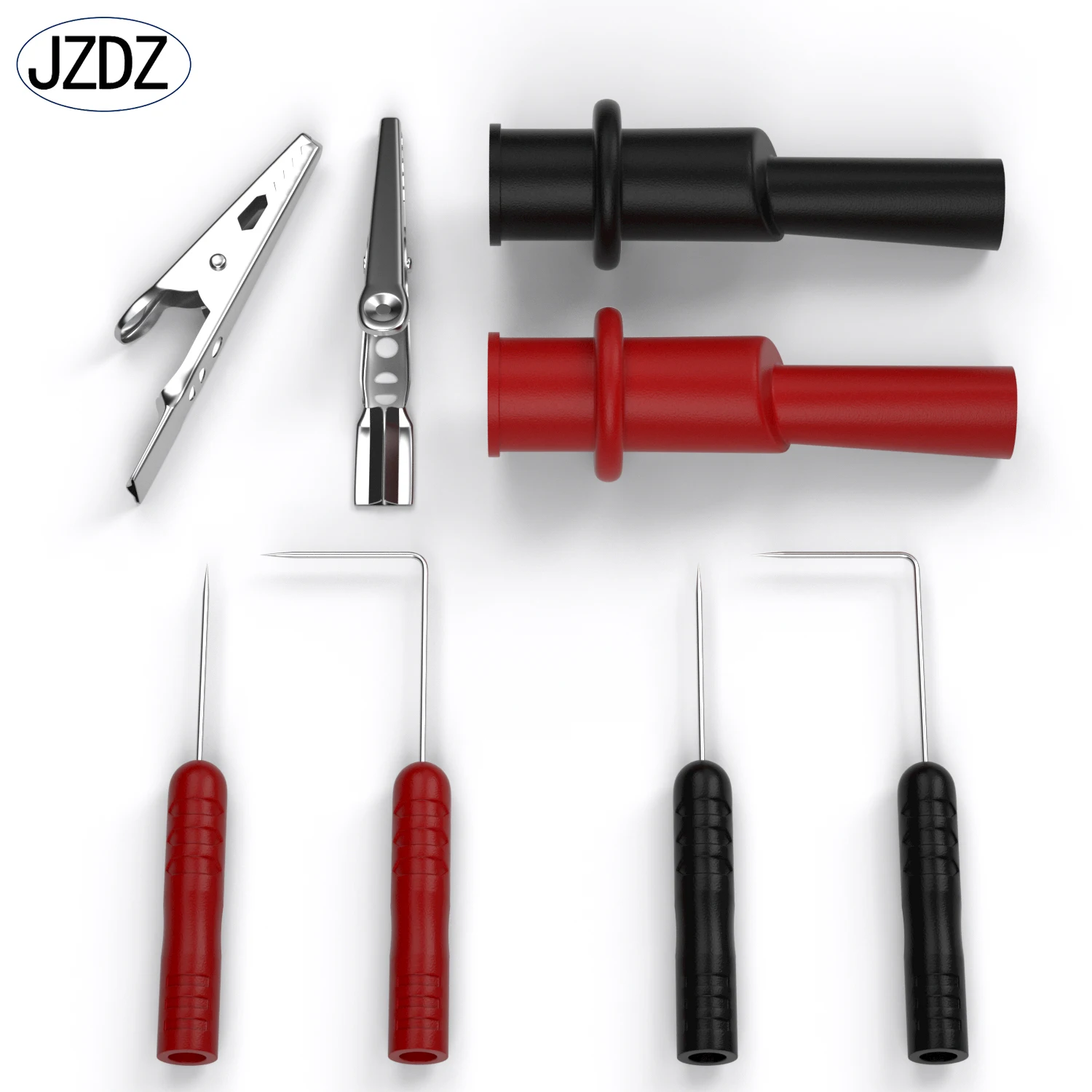 JZDZ Universal Multimeter Test Probe Tip Test Lead Extension Piercing Needle Tip Probe Detachable Accessories JT0023
JZDZ Universal Multimeter Test Probe Tip Test Lead Extension Piercing Needle Tip Probe Detachable Accessories JT0023