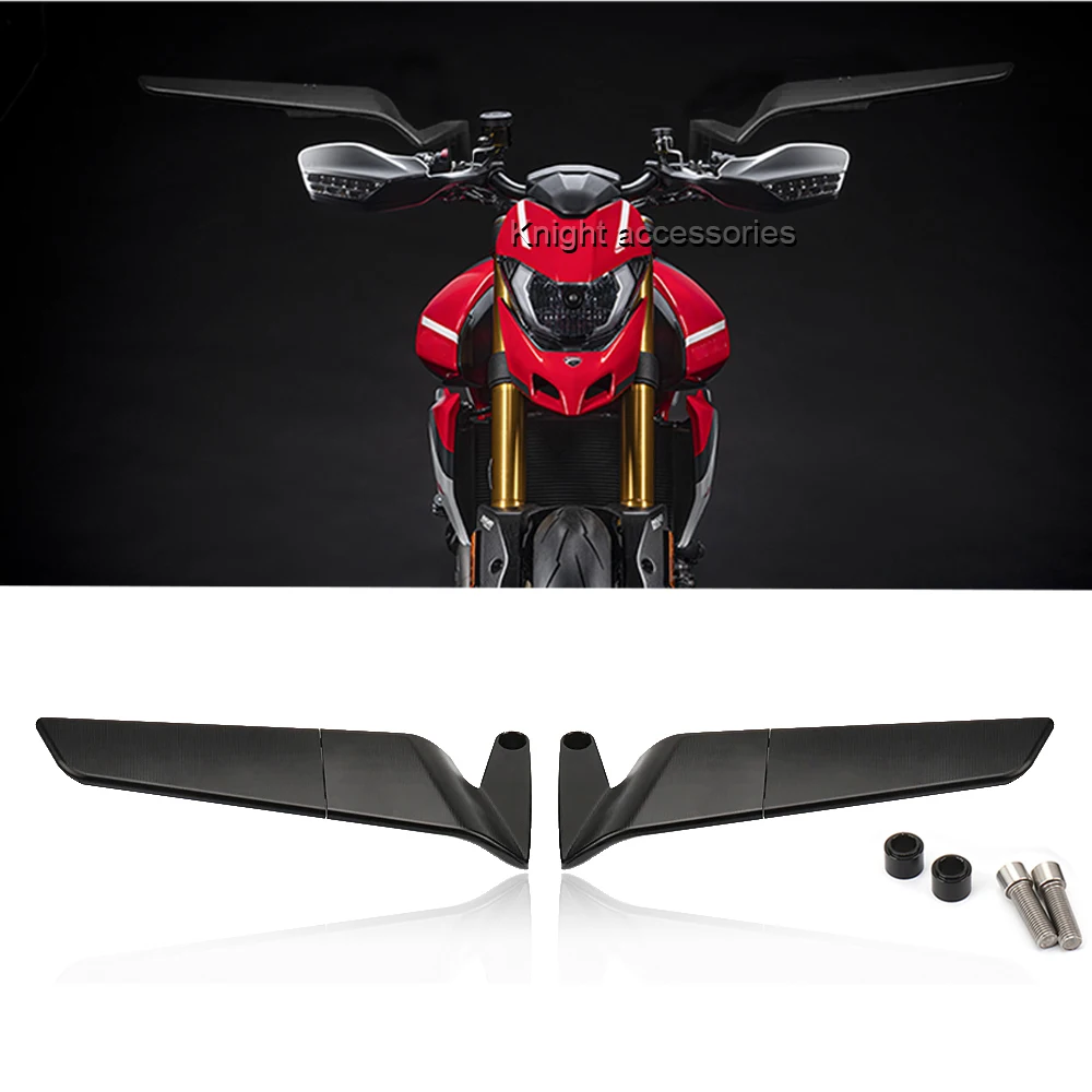 Motorcycle New Stealth Mirrors Adjustable Winglet Rearview CNC Aluminum For Ducati Hypermotard950 2022-2023
Motorcycle New Stealth Mirrors Adjustable Winglet Rearview CNC Aluminum For Ducati Hypermotard950 2022-2023