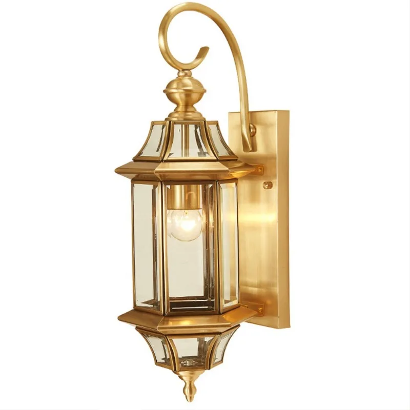 Brass Wall lamps for Indoor Bedroom Living room Outdoor Balcony Patio Aisle Foyer Copper and Glass Material Wall Light
Brass Wall lamps for Indoor Bedroom Living room Outdoor Balcony Patio Aisle Foyer Copper and Glass Material Wall Light
