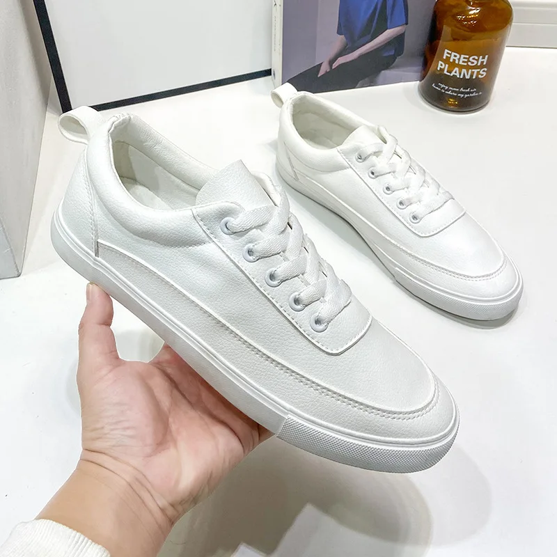 New Autumn Men PU Leather Casual Shoes Fashion Lace-Up Breathable Trend Flat Shoes Loafers Sneakers
New Autumn Men PU Leather Casual Shoes Fashion Lace-Up Breathable Trend Flat Shoes Loafers Sneakers