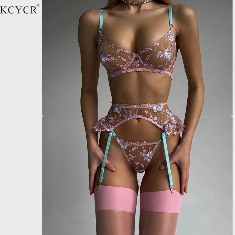 KCYCR Beautiful Lingerie for Women Sexy Garters Intimate Push Up Bras Underwear Beauty Back Costumes Bras Outfits Nightwear Set
KCYCR Beautiful Lingerie for Women Sexy Garters Intimate Push Up Bras Underwear Beauty Back Costumes Bras Outfits Nightwear Set