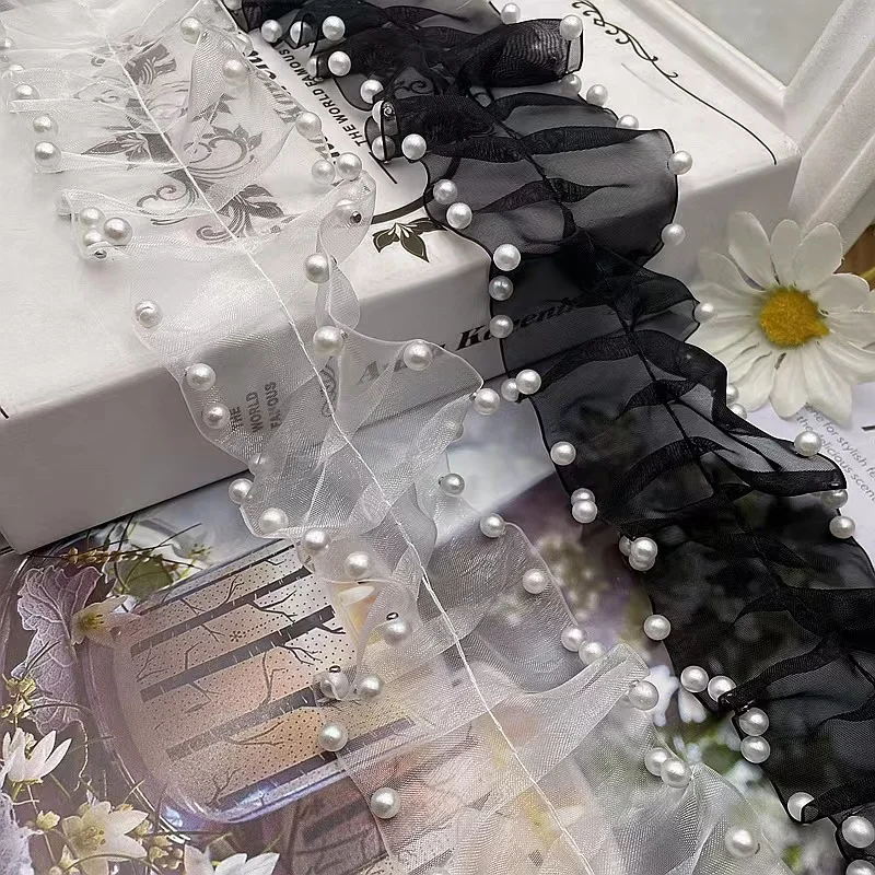 6cm Wide Luxury Tulle 3d Beaded Organza Pleated Fabric Faux Work Ruffles Trim Wedding Dress DIY Decor Dress Sewing Splices
6cm Wide Luxury Tulle 3d Beaded Organza Pleated Fabric Faux Work Ruffles Trim Wedding Dress DIY Decor Dress Sewing Splices
