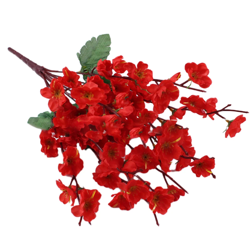 9-pronged Bonsai Simulation Silk Plum Flowers Artificial Pot Plant Home Office Plum Blossom Branch Vases Wedding Home Room Decor
9-pronged Bonsai Simulation Silk Plum Flowers Artificial Pot Plant Home Office Plum Blossom Branch Vases Wedding Home Room Decor