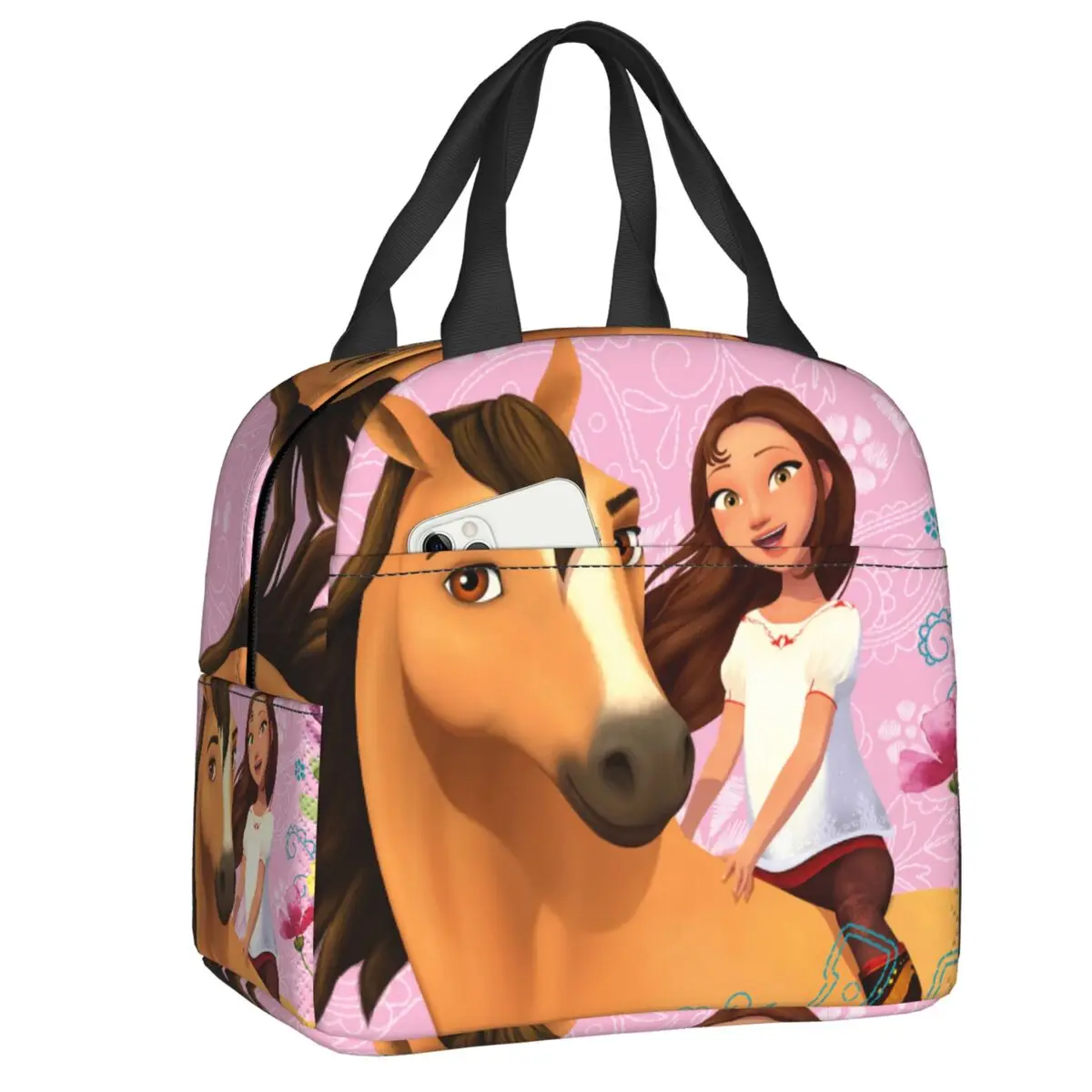 Custom Spirit Riding Free Lunch Bag Cooler Thermal Insulated Lunch Box for Women Children School Work Picnic Food Tote Bags
Custom Spirit Riding Free Lunch Bag Cooler Thermal Insulated Lunch Box for Women Children School Work Picnic Food Tote Bags