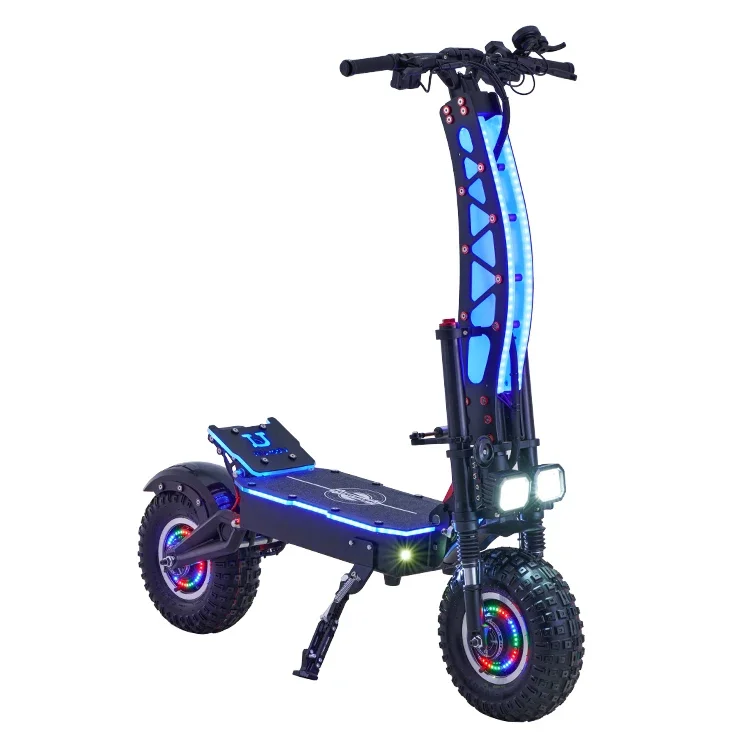 China 6000W Dual Motor Electric Scooter For Adults High Speed 60V 38Ah Fast Long Range E Scooter Off-road Electric Motorcycle
China 6000W Dual Motor Electric Scooter For Adults High Speed 60V 38Ah Fast Long Range E Scooter Off-road Electric Motorcycle