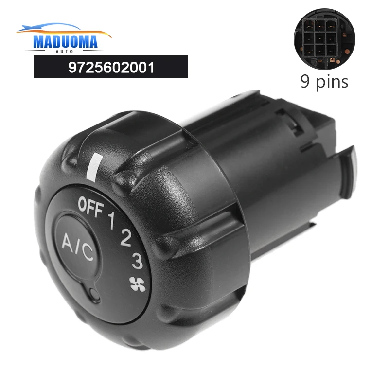 New High Quality 97256-02001 9725602001 AC Switch Car Accessories For Hyundai Atoz
New High Quality 97256-02001 9725602001 AC Switch Car Accessories For Hyundai Atoz