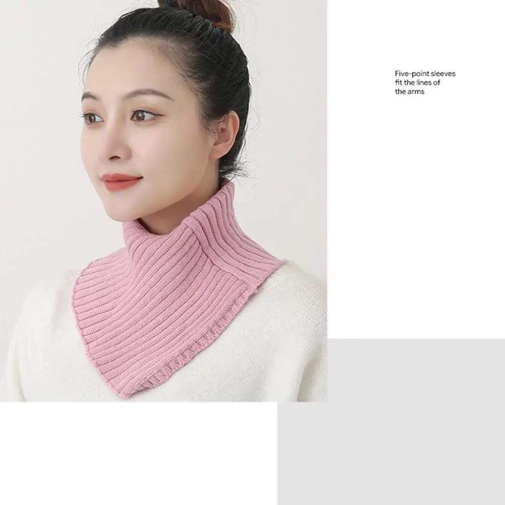 Elastic Fake Collar Stylish Women's Knitted Fake Collar Scarf Ribbed Warm Turtleneck Neck Warmer for Autumn Winter Detachable
Elastic Fake Collar Stylish Women's Knitted Fake Collar Scarf Ribbed Warm Turtleneck Neck Warmer for Autumn Winter Detachable