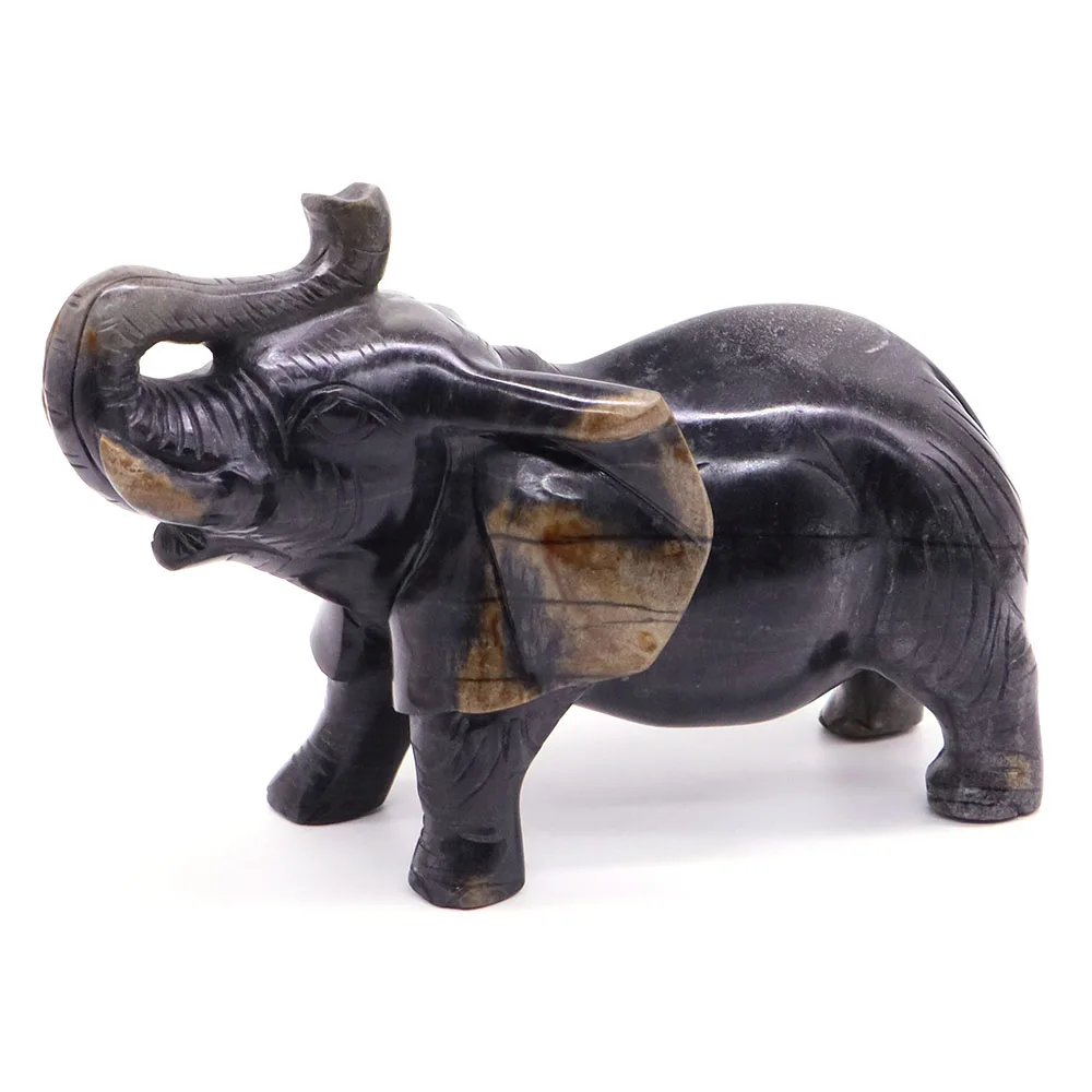 5.4" Natural Picasso Japser Crystal Reiki Healing Stone Carved Elephant Statue Feng Shui Figurine Crafts Home Office Decor #W250
5.4" Natural Picasso Japser Crystal Reiki Healing Stone Carved Elephant Statue Feng Shui Figurine Crafts Home Office Decor #W250