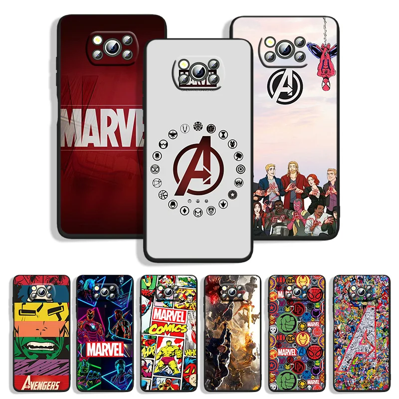 Marvel Avengers LOGO Anime Phone Case For Xiaomi POCO C55 C40 C3 M5 M4 M3 F4 F3 F2 X5 X4 X3 X2 GT Pro NFC Black Soft Cover
Marvel Avengers LOGO Anime Phone Case For Xiaomi POCO C55 C40 C3 M5 M4 M3 F4 F3 F2 X5 X4 X3 X2 GT Pro NFC Black Soft Cover