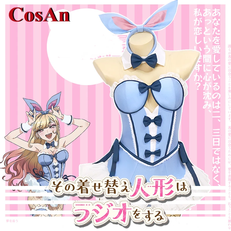 CosAn Anime My Dress-Up Darling Kitagawa Marin Cosplay Costume Bunny Girl Lovely Uniform Activity Party Role Play Clothing
CosAn Anime My Dress-Up Darling Kitagawa Marin Cosplay Costume Bunny Girl Lovely Uniform Activity Party Role Play Clothing