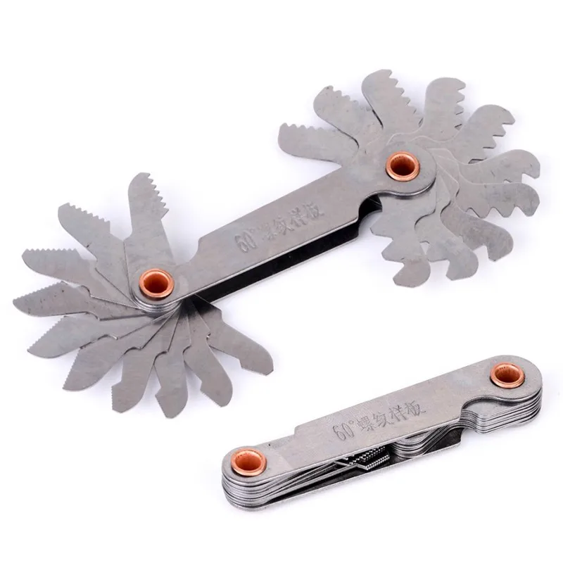 Metric Thread Measuring Gauge Accurate And Versatile Tool For Measuring Internal And External Thread Tooth Pitch 60-55° Range
Metric Thread Measuring Gauge Accurate And Versatile Tool For Measuring Internal And External Thread Tooth Pitch 60-55° Range