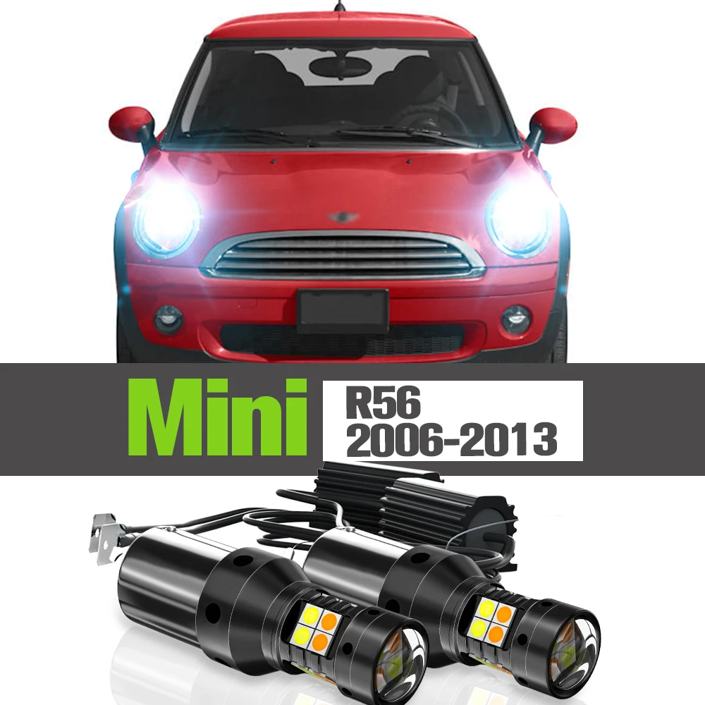 2x LED Dual Mode Turn Signal+Daytime Running Light DRL Accessories Lamp For Mini Cooper R56 2006-2013 2008 2009 2010 2011 2012
2x LED Dual Mode Turn Signal+Daytime Running Light DRL Accessories Lamp For Mini Cooper R56 2006-2013 2008 2009 2010 2011 2012