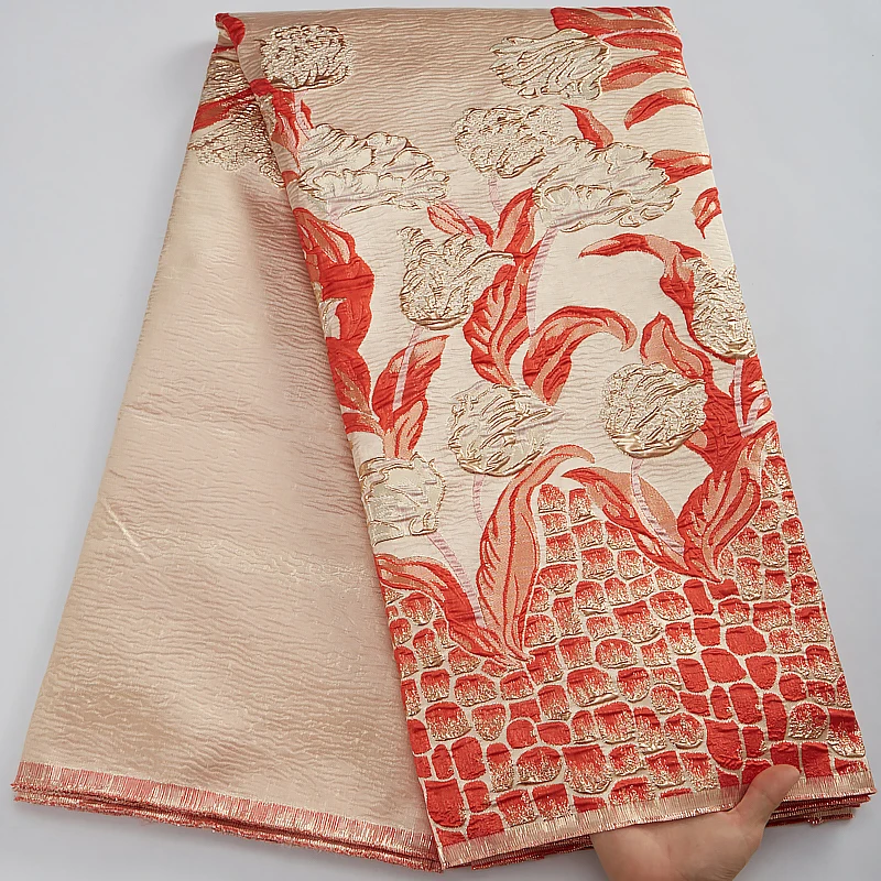 African Brocade Jacquard Lace Gold Line Fabric 2022 Embroidered French Tulle Lace Nigerian Lace Fabric For Wedding Dress Y2949
African Brocade Jacquard Lace Gold Line Fabric 2022 Embroidered French Tulle Lace Nigerian Lace Fabric For Wedding Dress Y2949