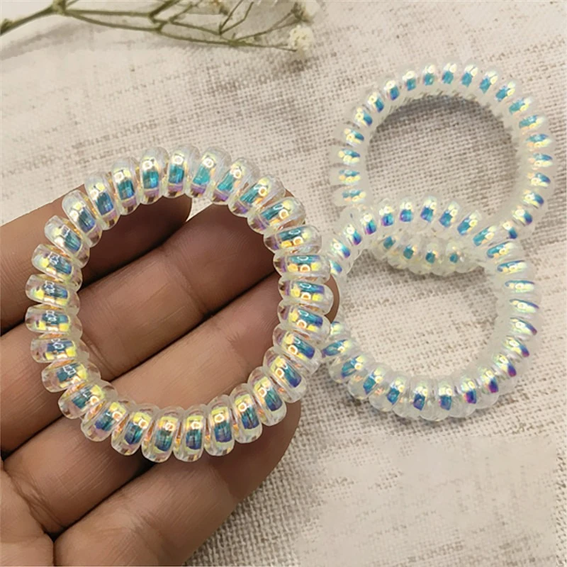 Colors Elasticity Telephone Coil Hairbands Women Spiral Hair Ties Girls Hair Rings Rope Telephone Wire Hair Accessories
Colors Elasticity Telephone Coil Hairbands Women Spiral Hair Ties Girls Hair Rings Rope Telephone Wire Hair Accessories