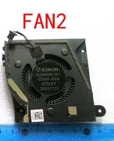 EG50061S1-1C040-S9A EG50061S1-1C050-S9A EG50061S1-C090-S9A -C100-S9A W7KC4 J01R0 FOR DELL ALIENWARE X17 / X17 R1 FAN X63JW 9DNWT EG50061S1-1C040-S9A EG50061S1-1C050-S9A EG50061S1-C090-S9A -C100-S9A W7KC4 J01R0 FOR DELL ALIENWARE X17 / X17 R1 FAN X63JW 9DNWT