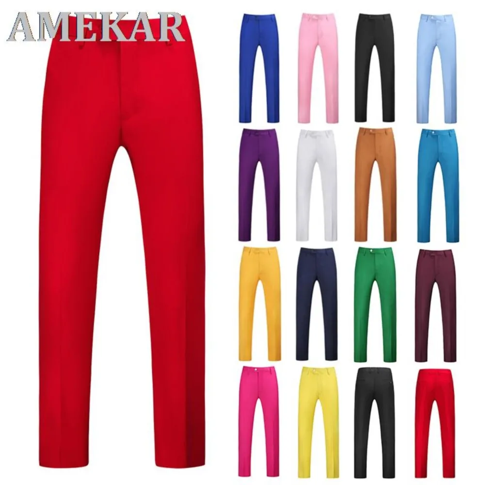 Mens Pure Color Business Occupation Slim Fit Dress Office Trousers Mens Dress Formal Suit Pants Casual For Men
Mens Pure Color Business Occupation Slim Fit Dress Office Trousers Mens Dress Formal Suit Pants Casual For Men
