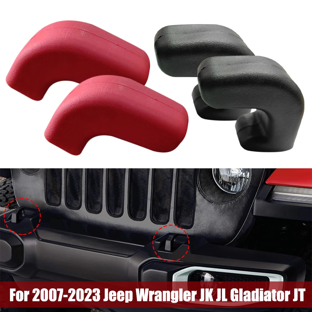 1 пара, Резиновая Защитная крышка переднего бампера для Jeep Wrangler JK JL Gladiator JT 2007-2023
1 пара, Резиновая Защитная крышка переднего бампера для Jeep Wrangler JK JL Gladiator JT 2007-2023
