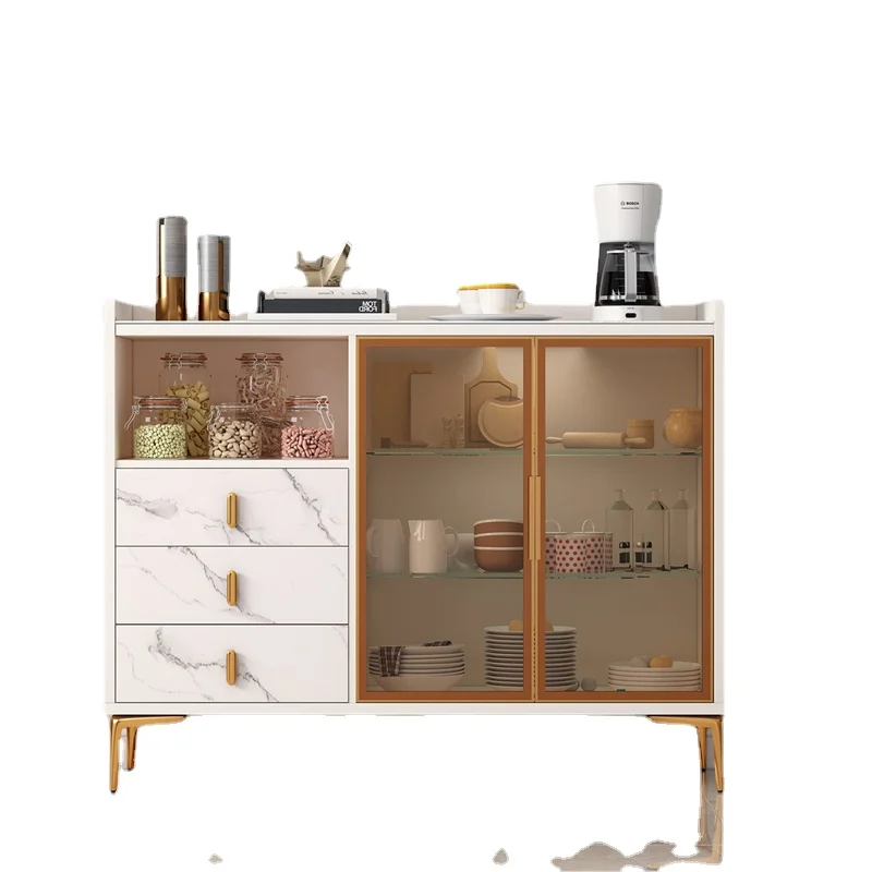 Hxl Simple Light Luxury Dining Side Storage Tea Cabinet Rock Plate Storage Cabinet Cupboard Tea Side Cabinet
Hxl Simple Light Luxury Dining Side Storage Tea Cabinet Rock Plate Storage Cabinet Cupboard Tea Side Cabinet