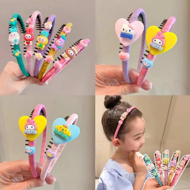 Kawaii Sanrio Anime My Melody Hello Kitty Pochacco Cute Cartoon Hair Hoop Child Anti Slip Hair Accessories Girly Heart
Kawaii Sanrio Anime My Melody Hello Kitty Pochacco Cute Cartoon Hair Hoop Child Anti Slip Hair Accessories Girly Heart