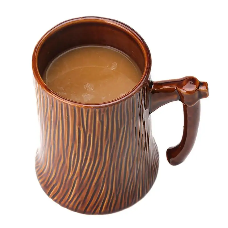 

Креативные кофейные кружки, керамическая чашка с имитацией пенька, безопасные для хранения питьевой воды, принадлежности для чая, кофе, молока и других напитков