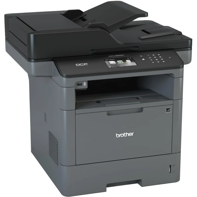 

Brother Monochrome Laser Printer, Multifunction Printer and Copier, DCP-L5600DN, Flexible Network Connectivity, Duplex Printing,