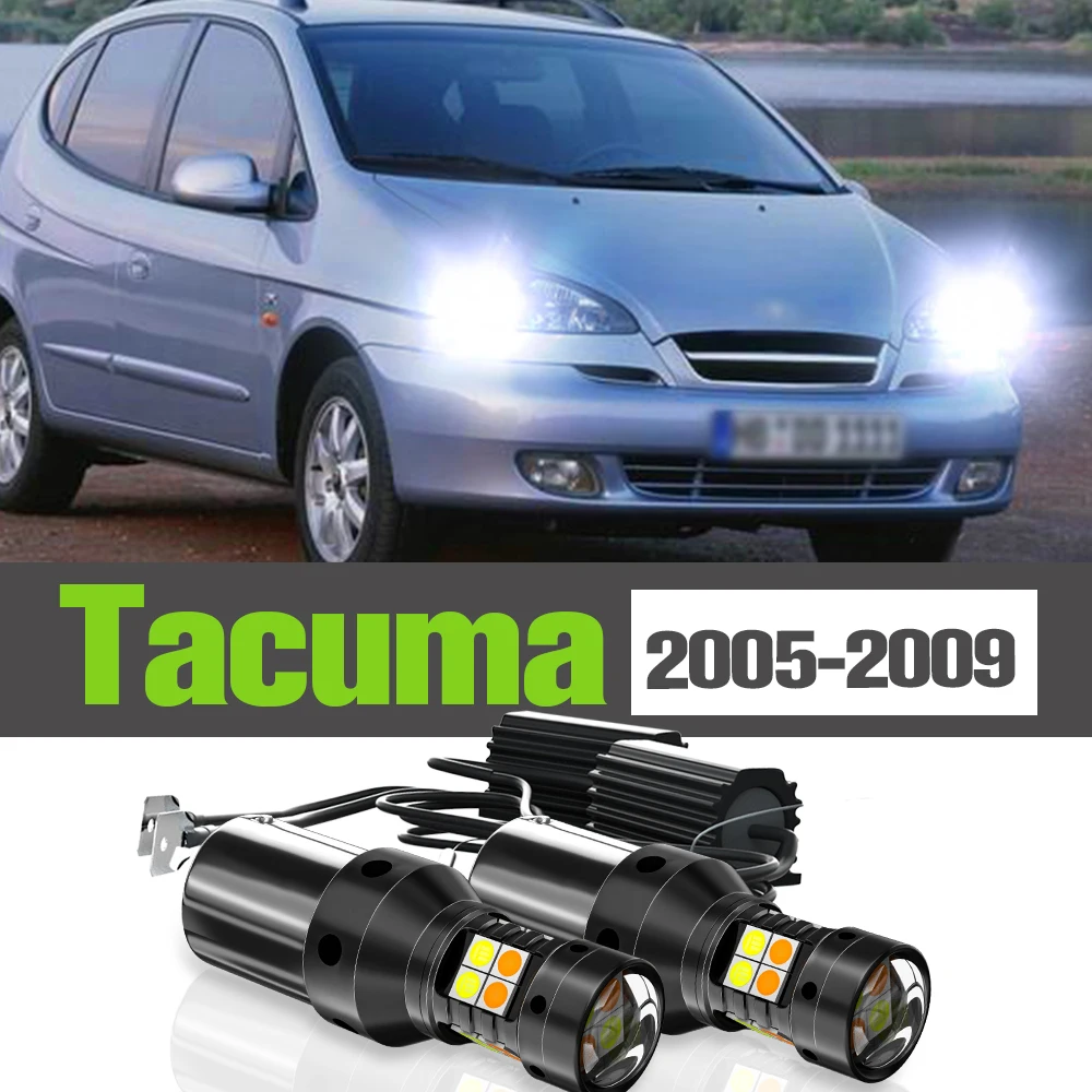 2x LED Dual Mode Turn Signal+Daytime Running Light DRL Accessories Lamp For Chevrolet Tacuma 2005-2009 2006 2007 2008
2x LED Dual Mode Turn Signal+Daytime Running Light DRL Accessories Lamp For Chevrolet Tacuma 2005-2009 2006 2007 2008