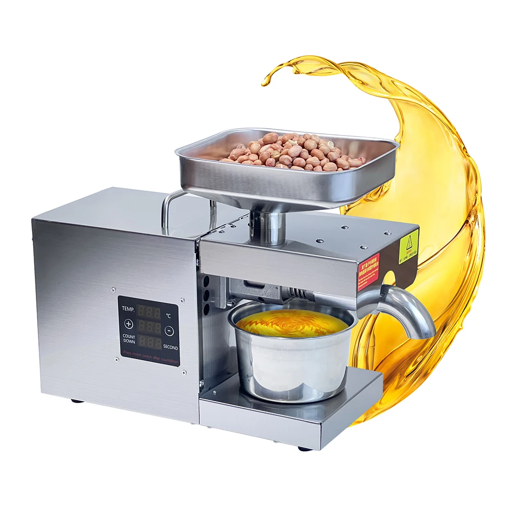 2023 upgraded version home use coconut automatic peanut mini oil press machine sunflower cold oil pressers
2023 upgraded version home use coconut automatic peanut mini oil press machine sunflower cold oil pressers