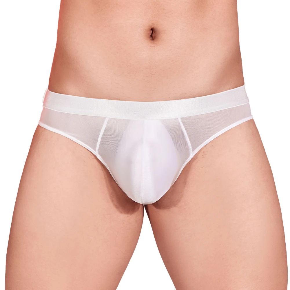 Mens Sexy Sheer Oil Shiny Underwear Ultra-Thin Elastic Briefs Bulge Pouch Panties Seamless Ultra Thin Underpants Erotic Lingeri
Mens Sexy Sheer Oil Shiny Underwear Ultra-Thin Elastic Briefs Bulge Pouch Panties Seamless Ultra Thin Underpants Erotic Lingeri