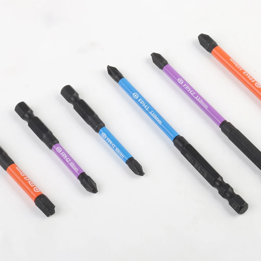 1pc Slotted Cross Screwdriver Bit Yellow/Purple/Blue Electrician Repair Tools Hand Tool Accessories PH1 PH2 FPH3 65-150mm
1pc Slotted Cross Screwdriver Bit Yellow/Purple/Blue Electrician Repair Tools Hand Tool Accessories PH1 PH2 FPH3 65-150mm