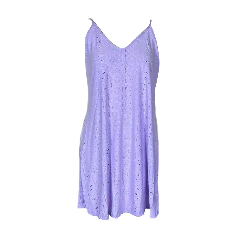 

Женское ажурное платье с V-образным вырезом, Элегантное летнее платье с аппликацией и широким подолом для отдыха, пляжа или ночного выхода, женское пляжное платье