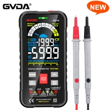 New 9999 Counts Digital Multimeter Smart Auto Range 1000V 10A Tester Meter Ohm Hz Capacitance REL True RMS AC DC DMM Multitester New 9999 Counts Digital Multimeter Smart Auto Range 1000V 10A Tester Meter Ohm Hz Capacitance REL True RMS AC DC DMM Multitester