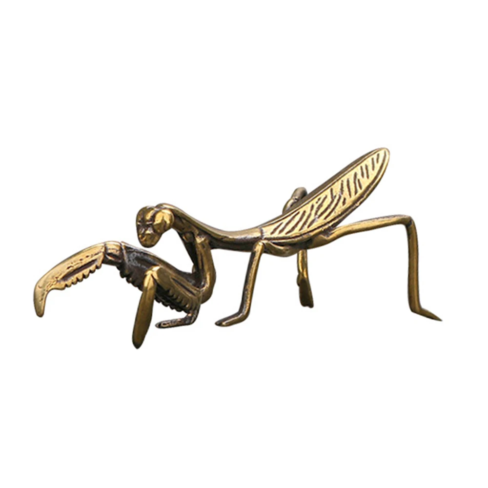 Vintage Brass Miniatures Mantis Figurines Ornament For Figurine Vintage Home Office Desk Decoration Accessories
Vintage Brass Miniatures Mantis Figurines Ornament For Figurine Vintage Home Office Desk Decoration Accessories