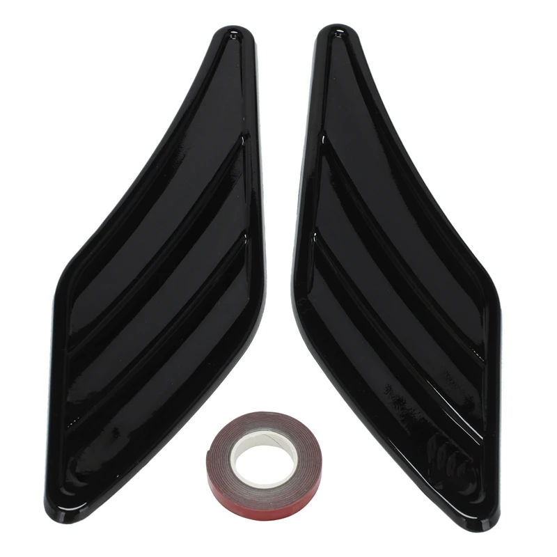 

2Pcs ABT Side Shark Gills Sticker Decals for-Audi A5 S5 A4 B8 B6 A6 A3 R8 TT -AUDI ABT Fender Sticker,Black