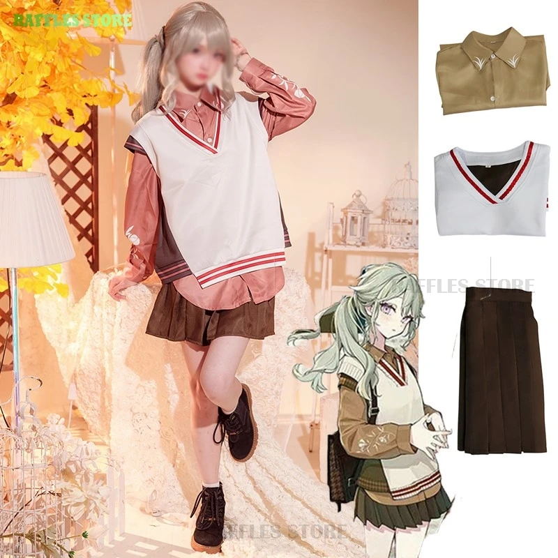 Project Sekai Colorful Stage Cosplay Kusanagi Nene Cosplay Costume Vest Brown Suit Clothes Kusanagi Uniform Cosplay Girl Women
Project Sekai Colorful Stage Cosplay Kusanagi Nene Cosplay Costume Vest Brown Suit Clothes Kusanagi Uniform Cosplay Girl Women