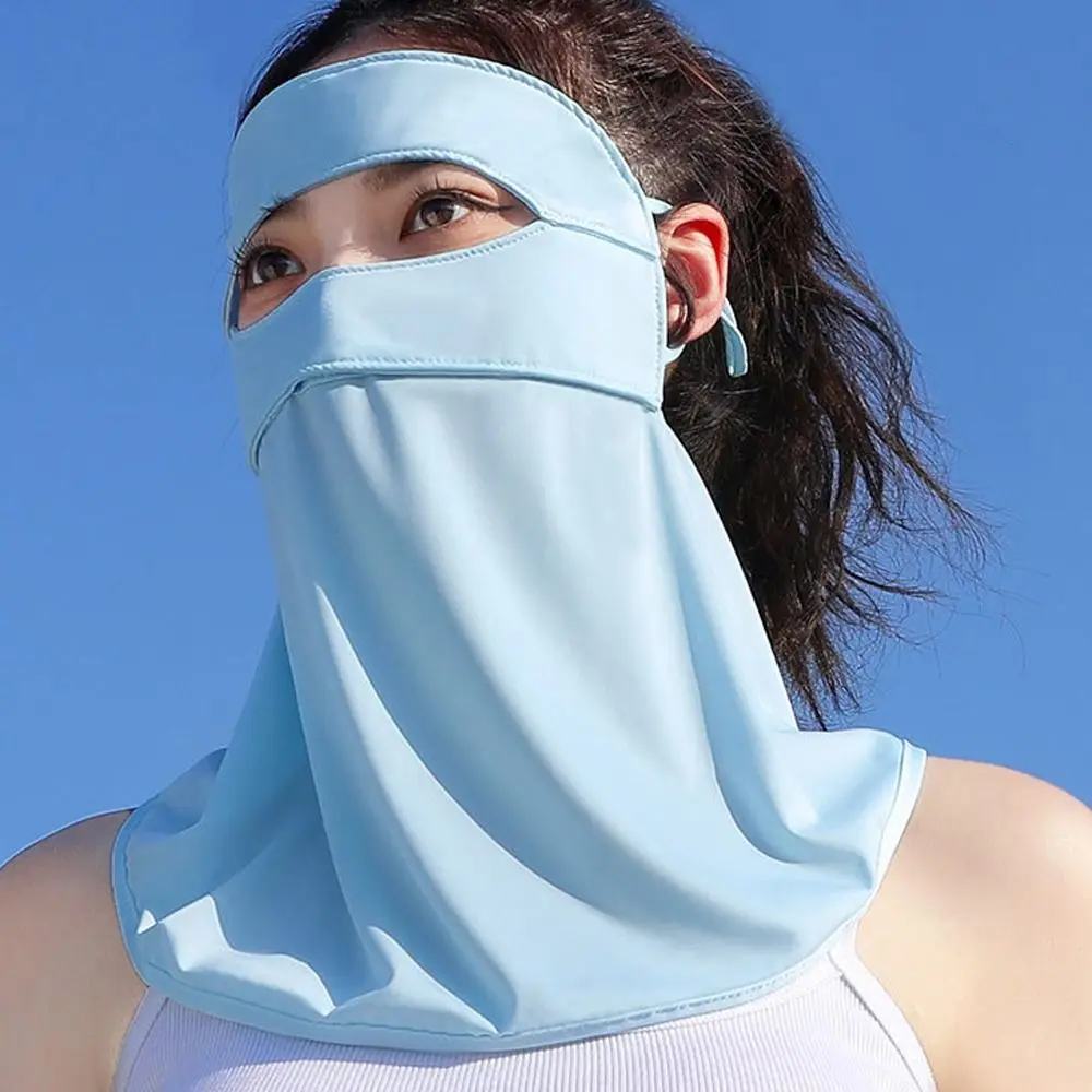 Protection Face Scarves Ice Silk Sunscreen Veil Summer Sunscreen Mask Womne Neckline Mask Face Gini Mask Men Fishing Face Mask
Protection Face Scarves Ice Silk Sunscreen Veil Summer Sunscreen Mask Womne Neckline Mask Face Gini Mask Men Fishing Face Mask