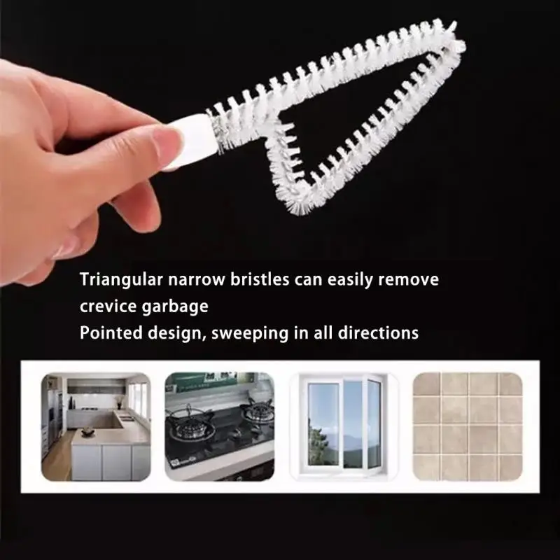 

Window Groove Cleaning Brush Clean Tool Multifunctional Windows Slot Brush Keyboard Nook Cranny Dust Shovel Track Clean Tools