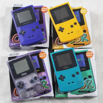 레트로 핸드헬드 게임 콘솔, 게임보이 컬러 Gbc 콘솔, 오리지널 리퍼브, 어린이용 꿈의 선물, 7 패키지
