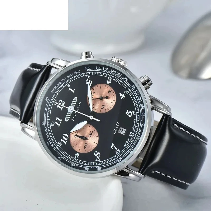 

ZEPPELIN Owl Dial Watch For Men Business Casual Men's Watch Waterproof Leather Watches Men Luxury Trend Watch Relogio Masculino